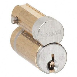 Schlage 23-030-E-626 Cylinder for Full Size Interchangeable Core in E Keyway, 626 - Satin Chrome, Varies Metal