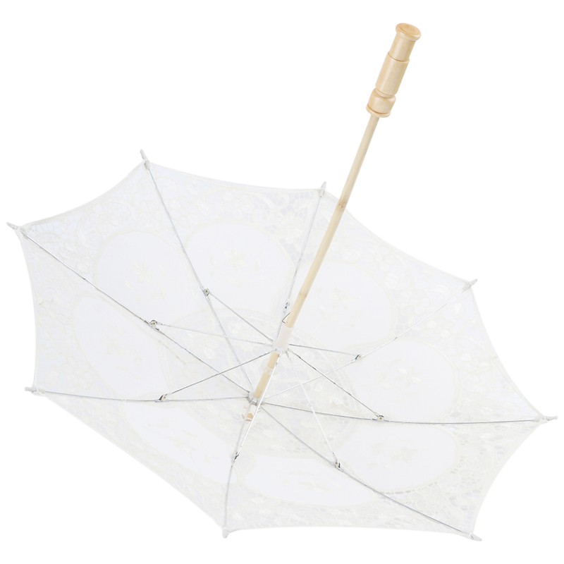 Mini Lace Umbrella Wedding Bridal Parasol Umbrella for Girl Party