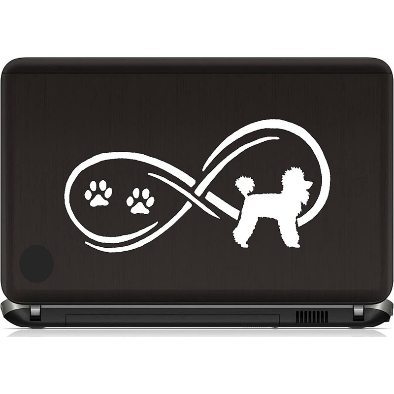 Poodle Infinity Decal Sticker for Car Window