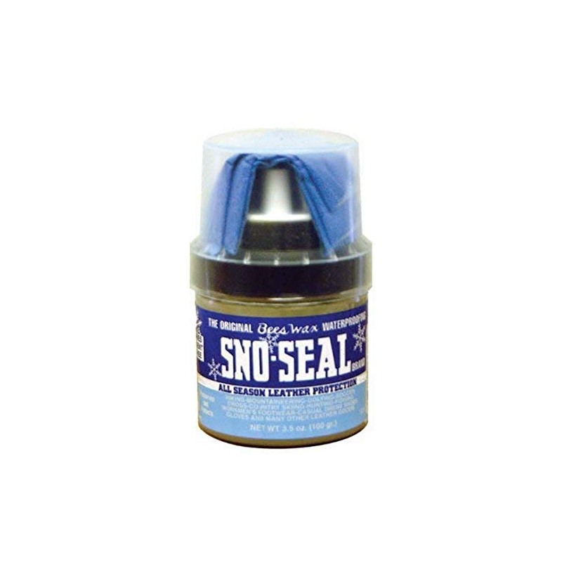 Atsko Sno-Seal 3.5. oz. (100 gram) with applicator Waterproofing