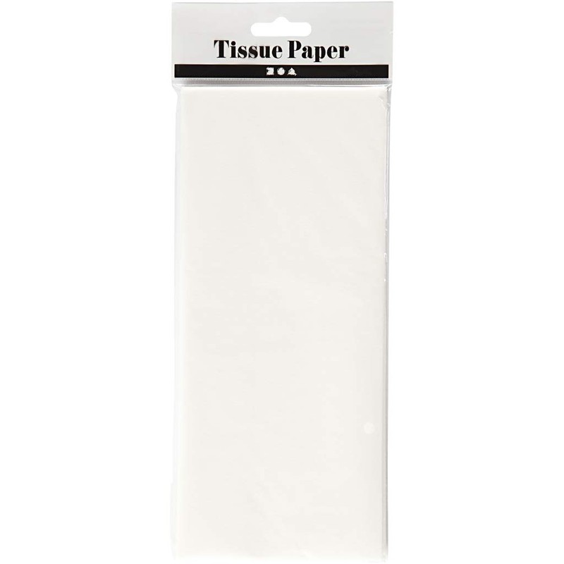 Creativ Tissue Paper, White, One Size