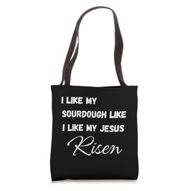 Easter Christian He Is Risen Tote Bag