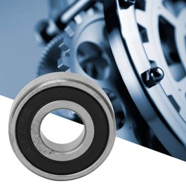 Deep Groove Ball Bearings, Pack of 10 697-2RS 698-2RS 699-2RS Sealed Rubber Ball Bearing Made of Steel for Mini CNC Tables, Prototypes and Mechanical Engineering Applications (698-2RS 8 x 19 x 6 mm)
