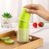3 Pack Bathroom Cup Dispenser 3 oz Countertop Storage Mouthwash