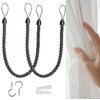 2PC Tiebacks Outdoor Curtain Ropes ，32.5 cm / 12.8 in