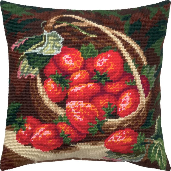 Still Life Stamped Cross-Stitch Kit for Adults and Beginners —