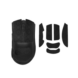 yystao Mouse Grip Tape Compatible with Razer DeathAdder V4 Pro, Non-Slip Mouse Sticker for Razer DeathAdder V4 Pro, Printed Style (Black)