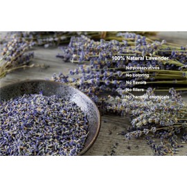 OneDove 1 Pounds Lavender Buds Dried Flowers,100% Natural Dried Lavender Buds, Ultra Blue Grade (1 Pounds)