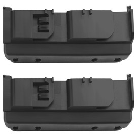 WD28X27241 Dishwasher Rack Carrier and Roller Kit Compatible with G-E Ha-ier Hot-point Dishwasher Lower Rack Wheels Assembly, Replaces WD12X10439 WD12X10446 ADT521PGF0WS (2 Packs)