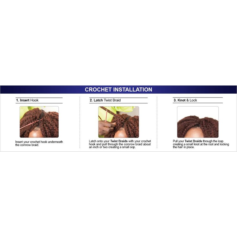 6 PACKS/LOT FreeTress Equal Synthetic Hair Braids Marley Braid (Jamaican