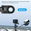 Motorcycle Rearview Mirror Mount Holder Action Camera Fixed Bracket with