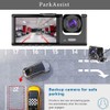 Oewnvmd 3 Camera Lens Front and Rear Inside Dashcam HD
