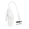 FOMIYES Realistic Fake Hand for Nail Practice Reusable Acrylic Training