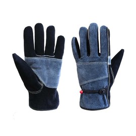 OLSON DEEPAK Leather Work Gloves with Lining, High Strength Work Gloves for Gardening Gloves, Construction, Welding Gloves, Leather Gloves for Men/Women