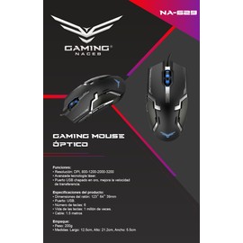 NACEB TECHNOLOGY NA-629 Mouse Gamer