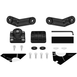 Perspective Pole Mount for Garmin LiveScope LVS32, Compatible with GPSMAP and ECHOMAP Chartplotters - 010-12970-00