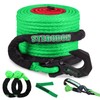STEGODON Winch Rope 1/4in X 50ft Synthetic Winch Rope Kit,10000LBS