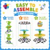 3-Tier 2nd Birthday Cartoon Story Cupcake Stand Rocket Theme Party