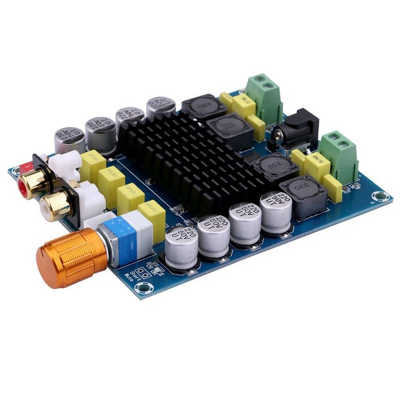 WINGONEER TDA7498 2x100WデュアルチャンネルデジタルクラスDオーディオアンプボードDC 14-32V 24Vパワードステレオパワーアンプモジュール