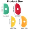 4 Pcs Soft Rubber Rib Clay Sculpting Tool for Pottery