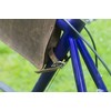 Frame Satchel Bag For Bicycle Genuine Leather ANTIQUE BROWN Bike