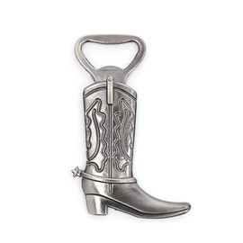 SimpleLife Just Hitched Cowboy Boot Bottle Opener Western Birthday Wedding Favor Party Cute