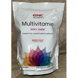 GNC Womens Multivitamin Metabolism Support Dietary Supplement, 60 Soft Chews