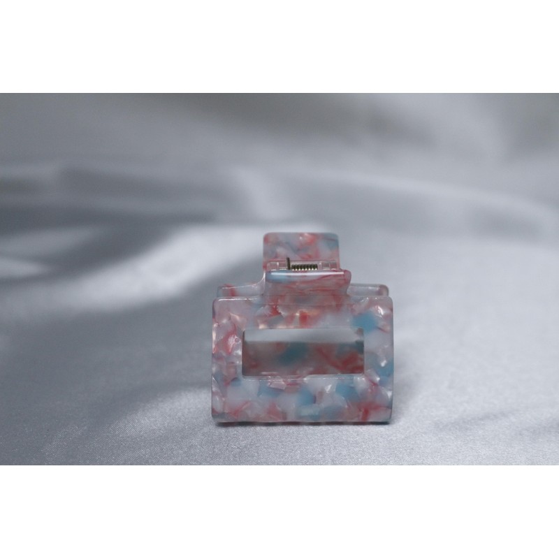 Jumbo Claw Clip Set 5.2 Inches with Carrying Case (Pink)