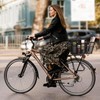 Rear Bike Basket with Handle - Quick Release Bicycle Rear