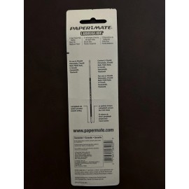 Paper mate Vintage Blue Pen Ink Refill Lubriglide 1.0 mm Medium 2 Pack 56403