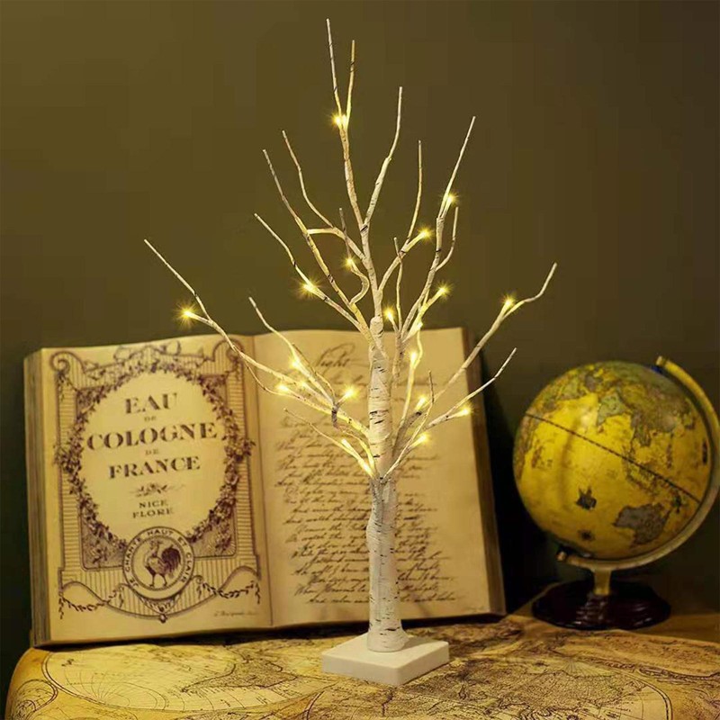 60cm Tree Light Decorative Light LED Light Silver Birch Light