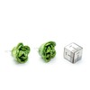 Miniblings Lettuce Salad Stud Earrings Cooking Chef Iceberg Lettuce Green