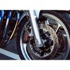 ACTIVE (アクティブ) フロントキャリパーサポート ブラック GPZ900R A7-A11/ZEPHYR400X/ZRX400/2(Φ320用)