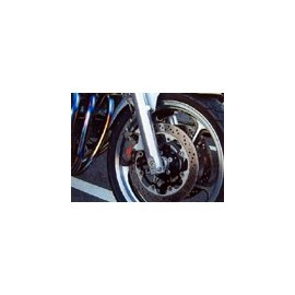 ACTIVE (アクティブ) フロントキャリパーサポート ブラック GPZ900R A7-A11/ZEPHYR400X/ZRX400/2(Φ320用)