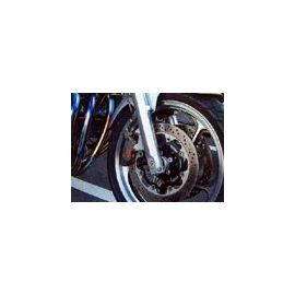 ACTIVE (アクティブ) フロントキャリパーサポート ブラック GPZ900R A7-A11/ZEPHYR400X/ZRX400/2(Φ320用)