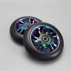 2Pcs 100mm Scooter Wheels Replacement Compatible with Rexco Compatible with