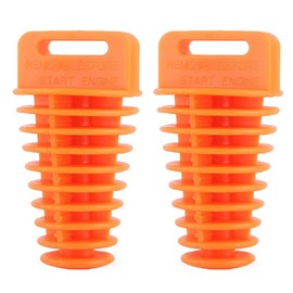 CENPEK 2Pcs Dirt Bike Exhaust Plug, Muffler Exhaust Bike Wash Plug Motorcycle Dirt Bike 2/4 Stroke ATV Exhaust Silencer Wash Plug Kit