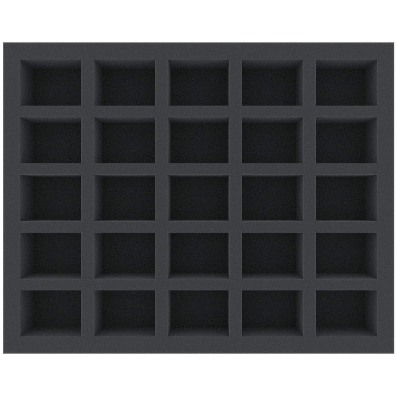 Feldherr FS050A013 Foam Insert Compatible with Tyranids - 25 Compartments