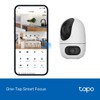 Tapo NEW C245D 2K Dual Lens Camera,Security Camera with Smart