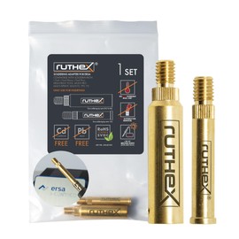 ruthex ruthex 2x L?tspitzen Adapter ERSA Serie 832, 842 & 102 - L?tkolbenspitze kompatibel mit ERSA L?tkolben i-Tool Pico, PTC 70 fr ruthex L?tspitzen zum Einsetzen von Gewindeeins?tzen im 3D-Druck