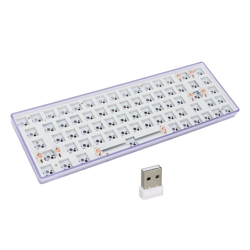 DIY Mechanical Keyboard Kit 68 Keys 2.4G Wireless 65 Percent