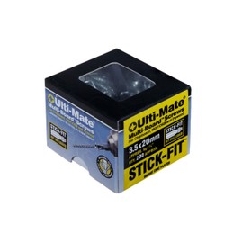 Ulti-Mate MB35020 Multi-Board - 3.5 x 20mm - Box of 200, Bright Zinc (Silver)