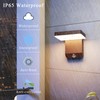 Coinmit Motion Sensor Outdoor Light,Bronze LED 24W Exterior Motion Porch