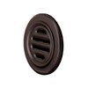 CRL 834DU Duranodic Bronze Aluminum 5-5/16" No-Draft Speak-Thru