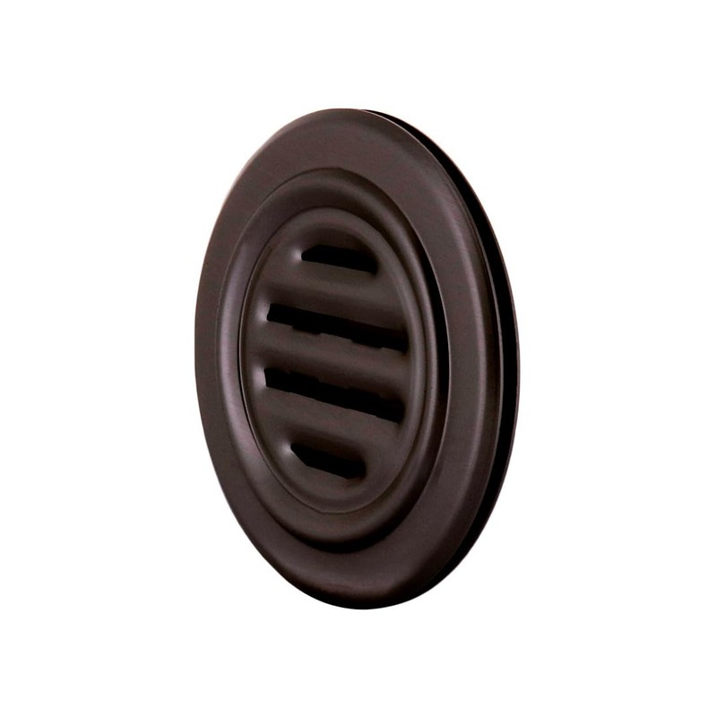 CRL 834DU Duranodic Bronze Aluminum 5-5/16" No-Draft Speak-Thru