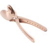 Stainless Steel Chestnut Cutter Tool Rose Gold Cross Shaped Comfortable