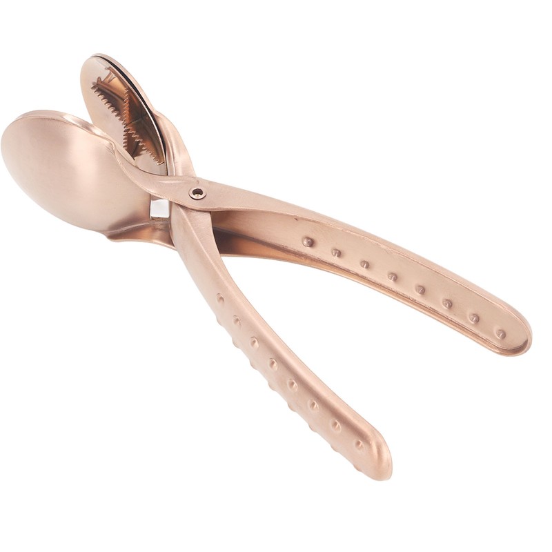 Stainless Steel Chestnut Cutter Tool Rose Gold Cross Shaped Comfortable