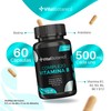 Complejo B con Vitaminas B1, B2, B3, B5, B6, B12,