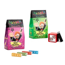 TRENDHAUS 4032722 Mr. Magic Magic Tricks, 8 x Mini Magic Box for Children from 6 Years, Magical Gifts for Children's Birthday Parties