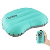 Ultralight Inflatable Camping Pillow, 70g Adjustable TPU Cushion, 20D Nylon
